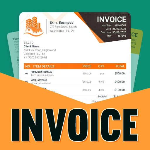 Invoice and Estimate Maker (Atom Invoice) v1.1.04 b34 [Premium] [Mod]