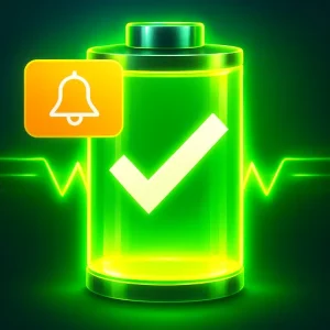 Battery Life Monitor and Alarm mod