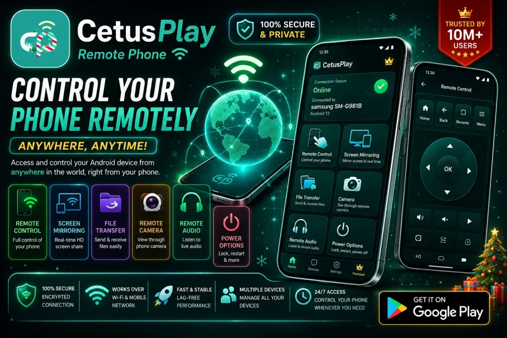 CetusPlay Remote Control v4.9.6.584 b584 Premium Mod Download 2 CetusPlay Remote Control Mod Apk