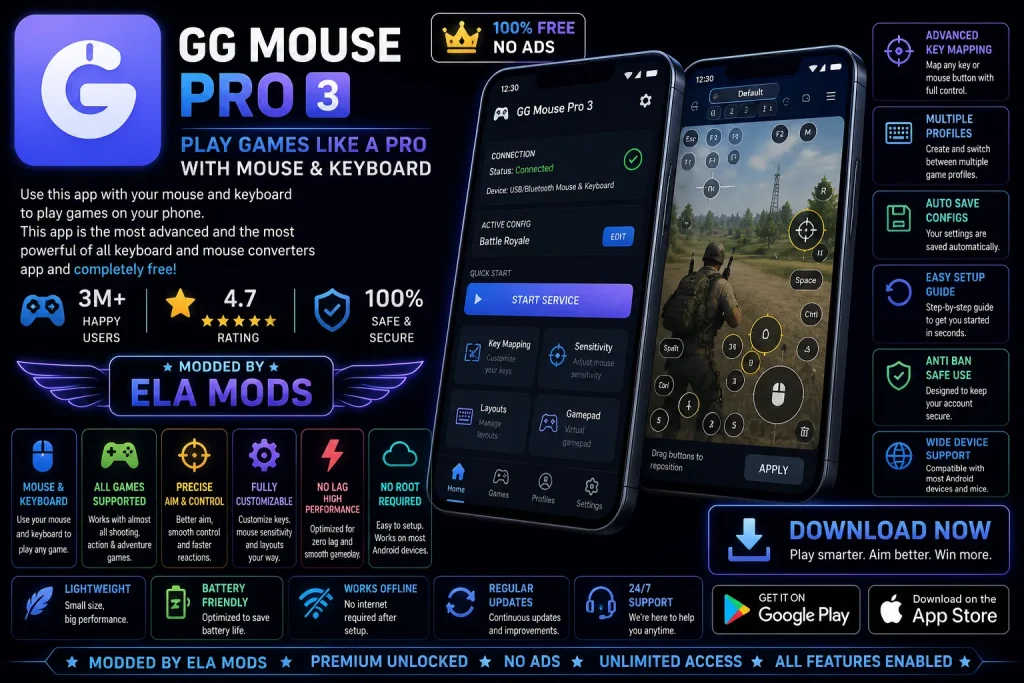 GG Mouse Pro 3 Mod Apk