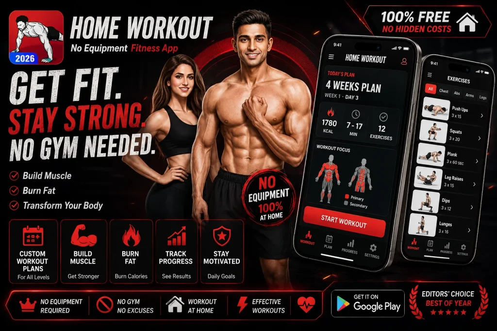 Home Workout No Equipment mod
