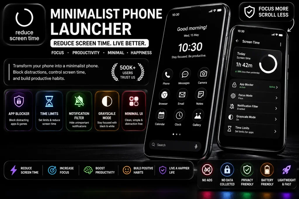 Minimalist Phone Launcher v1.21.4v222 b222 Premium Mod Download 2 Minimalist Phone Launcher
