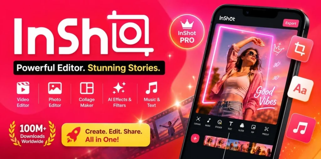 Video Editor & Maker - InShot v2.204.1534 b1534 Premium Mod Download 2 Video Editor & Maker InShot Mod Apk