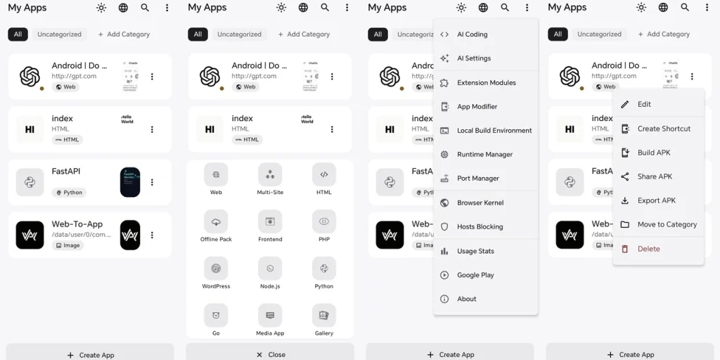 WebToApp v2.07 b42 Premium Mod Download 2 WebToApp Mod Apk screenshot