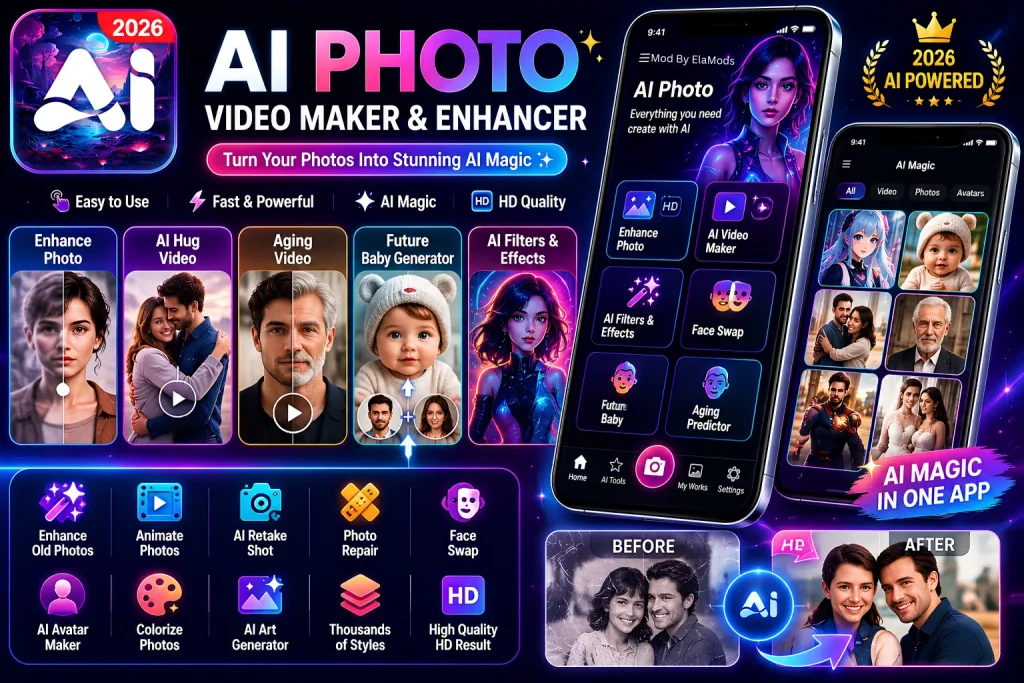 AI Photo Generator, Enhancer v1.6.4 Premium Mod Download 2 AI Photo Generator Enhancer Mod Apk